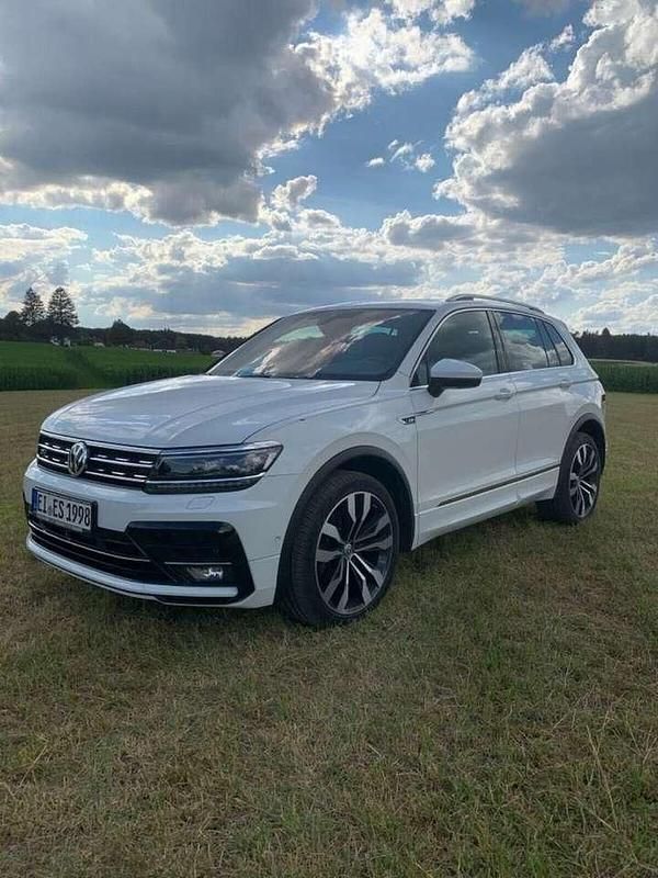 Weiß Gebraucht 2018 VW Tiguan Highline SUV | 19.250 € (Guter Preis) - Bild 1/4