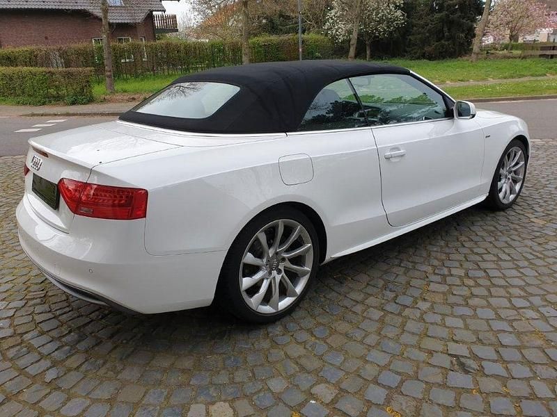 Gebraucht Audi A5 Cabriolet S-Line 177 PS (130 kW) 2013 Weiß Cabrio