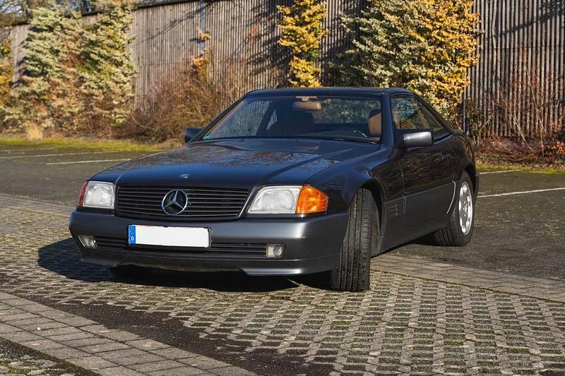 Schwarz Gebraucht 1994 Mercedes SL280 Cabrio | 12.999 € - Bild 1/4