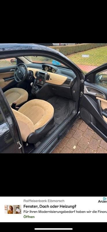 Gebraucht Lancia Ypsilon 80 PS (58 kW) 2006 Schwarz Kleinwagen
