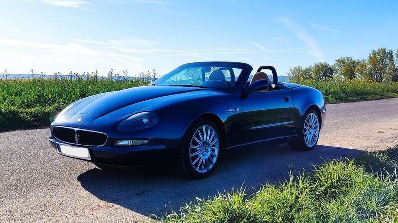 Blau Gebraucht 2003 Maserati Spyder Cabrio | 19.750 € - Bild 1/4