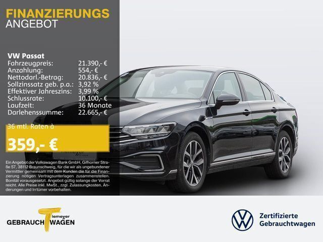 Schwarz Gebraucht 2020 VW Passat GTE Limousine | 21.390 € (Guter Preis) - Bild 1/1
