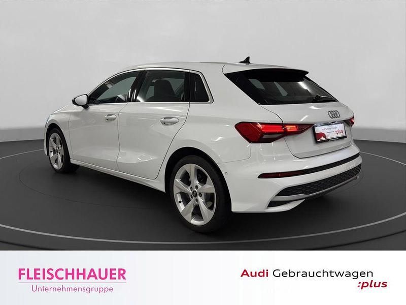 Gebraucht Audi A3 Advanced 116 PS (85 kW) 2025 Gletscherweiß metallic Limousine