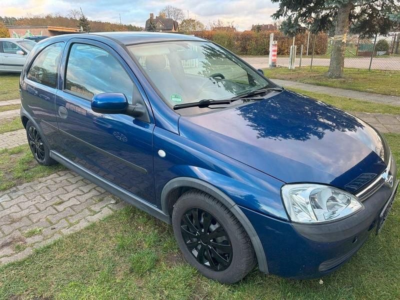 Gebraucht Opel Corsa 58 PS (42 kW) 2003 Blau Limousine