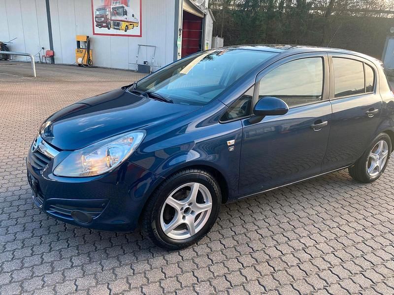 Gebraucht Opel Corsa 90 PS (66 kW) 2010 Blau Kleinwagen