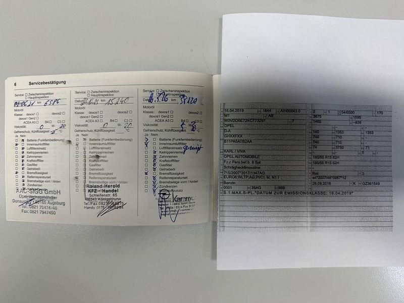 Gebraucht Opel Karl 73 PS (53 kW) 2019 Rot Kleinwagen