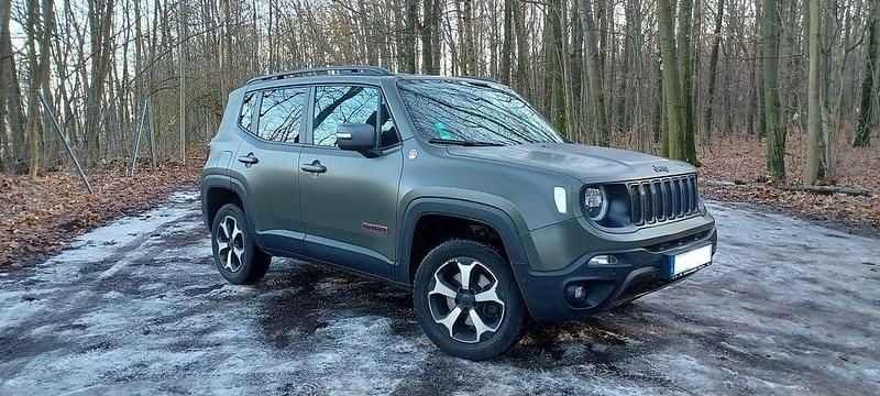 Grün Gebraucht 2020 Jeep Renegade Trailhawk SUV | 22.800 € (Fairer Preis) - Bild 1/4
