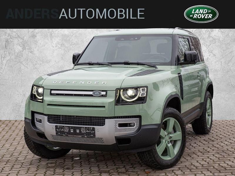 Grasmere green Gebraucht 2023 Land Rover Defender 75th Limited Edition SUV | 75.885 € (Guter Preis) - Bild 1/4