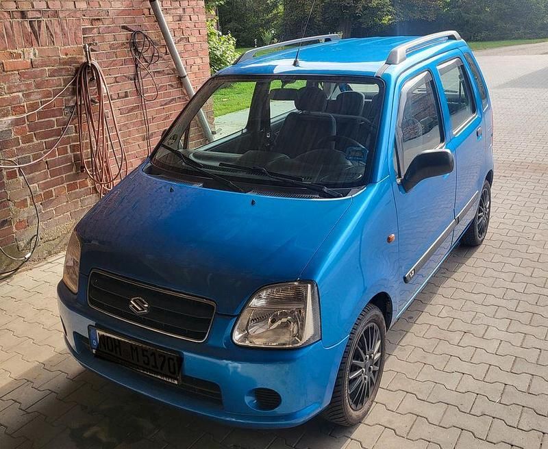 Blau Gebraucht 2003 Suzuki Wagon R+ Club Kombi | 2.111 € (Etwas zu teuer) - Bild 1/4