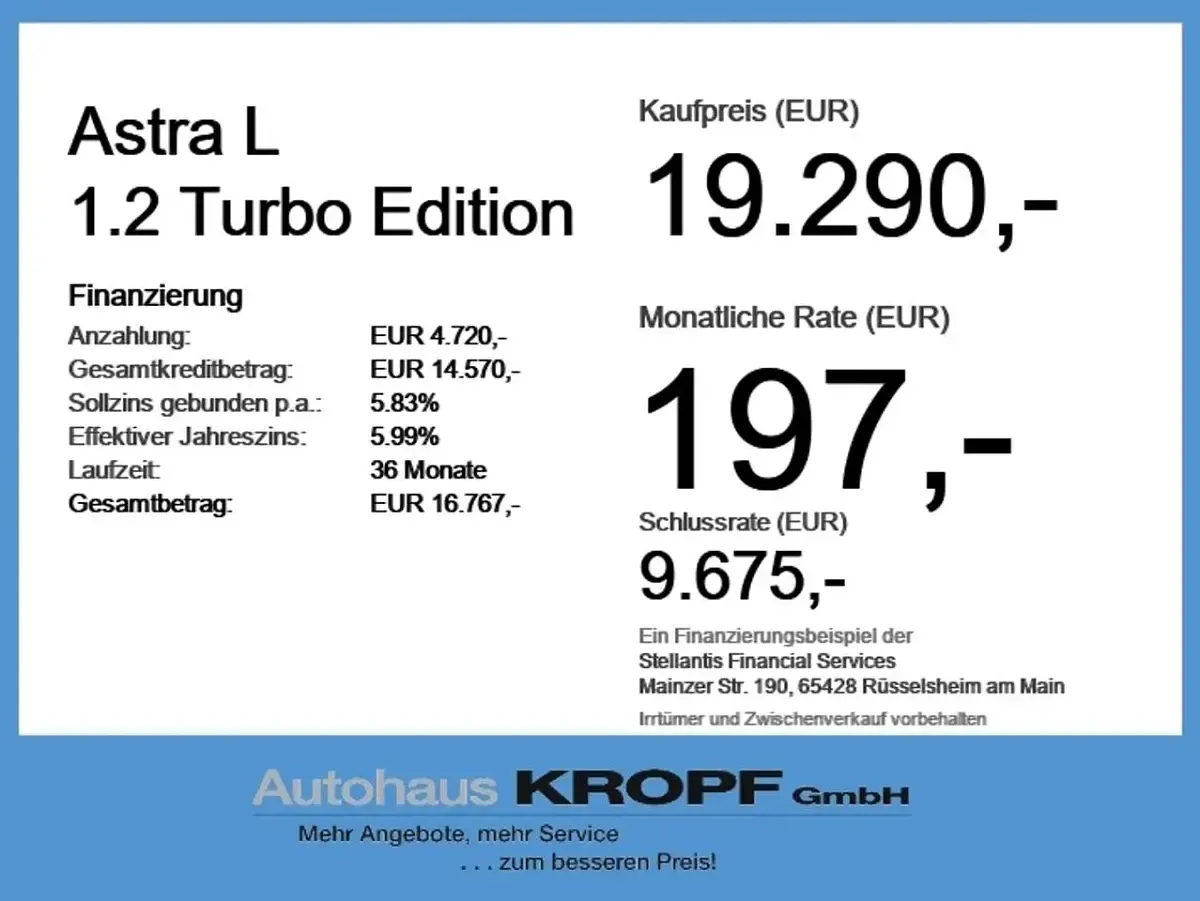 Gebraucht Opel Astra Edition 131 PS (96 kW) 2025 Weiss Kleinwagen