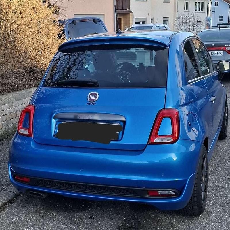 Gebraucht Fiat 500 105 PS (77 kW) 2016 Blau Limousine