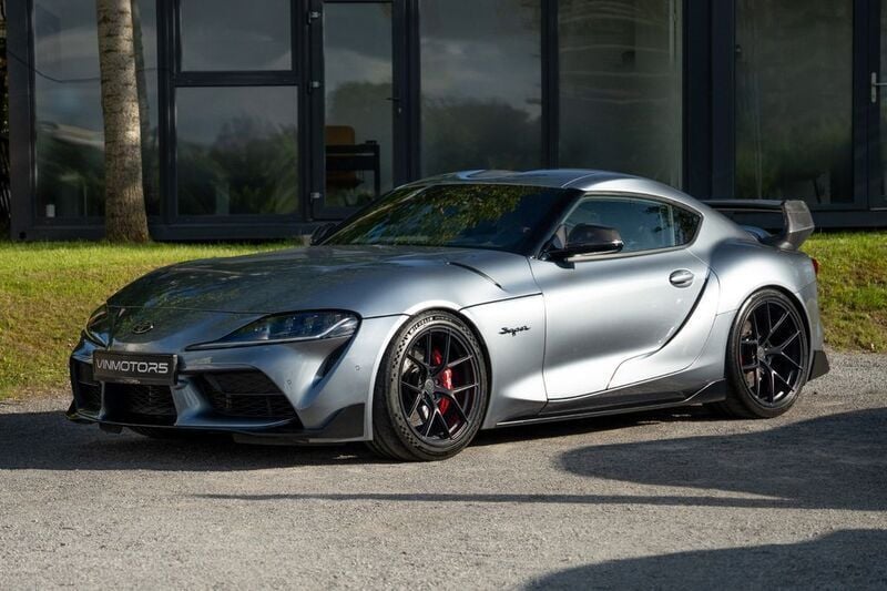Grau Gebraucht 2021 Toyota Supra Coupé | 54.999 € - Bild 1/4