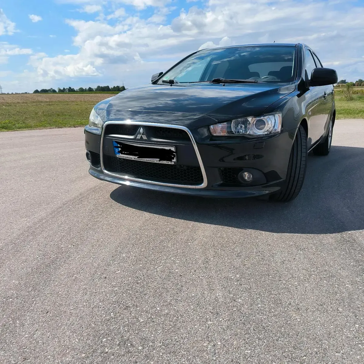Gebraucht Mitsubishi Lancer 117 PS (86 kW) 2011 Schwarz Limousine