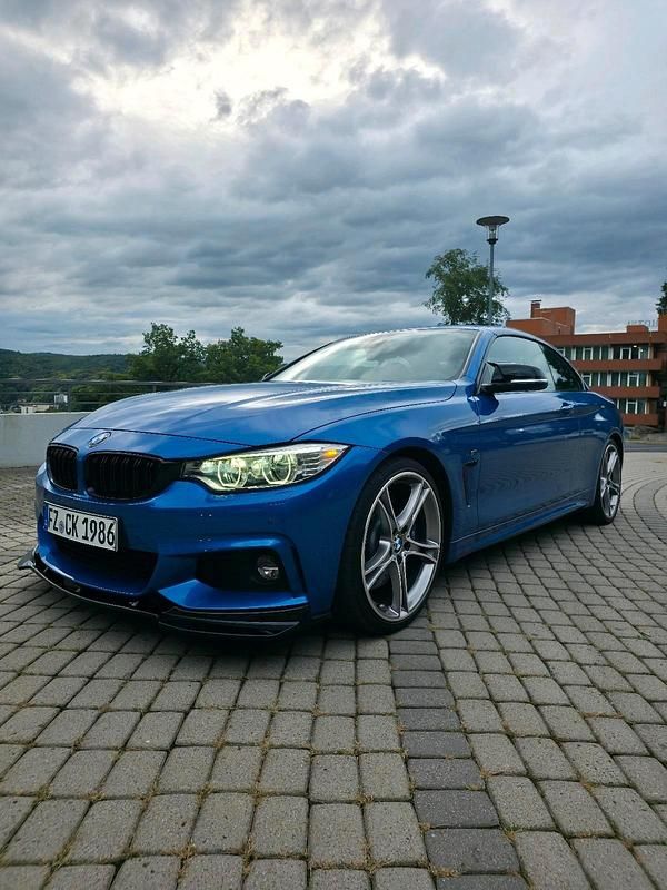 Blau Gebraucht 2016 BMW 430 Cabriolet Cabrio | 27.999 € (Fairer Preis) - Bild 1/4