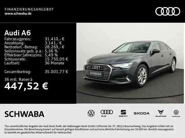 Gebraucht Audi A6 Sport 204 PS (150 kW) 2023 Manhattangrau metallic Limousine