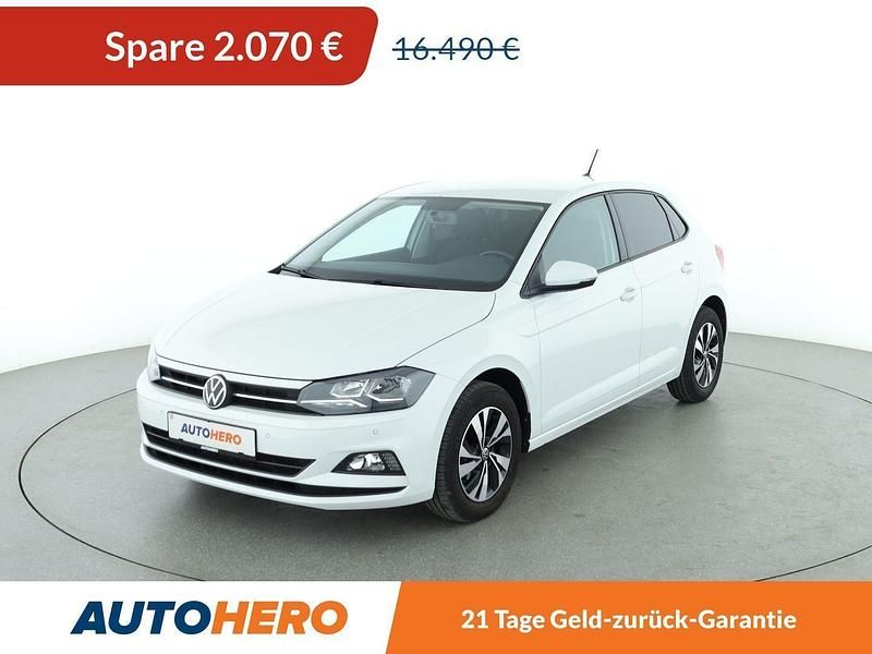 Weiß Gebraucht 2021 VW Polo Comfortline Kleinwagen | 14.420 € (Guter Preis) - Bild 1/3