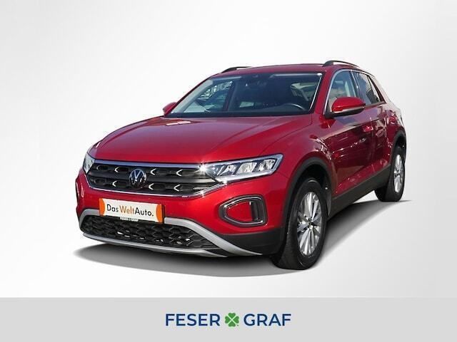 Kings red metallic Gebraucht 2022 VW T-Roc Life SUV | 26.840 € (Teuer) - Bild 1/4
