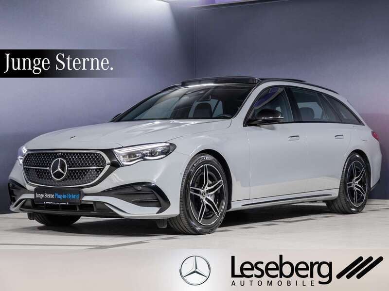 Manufaktur alpingrau uni Gebraucht 2024 Mercedes E300 AMG Kombi | 68.570 € (Teuer) - Bild 1/4