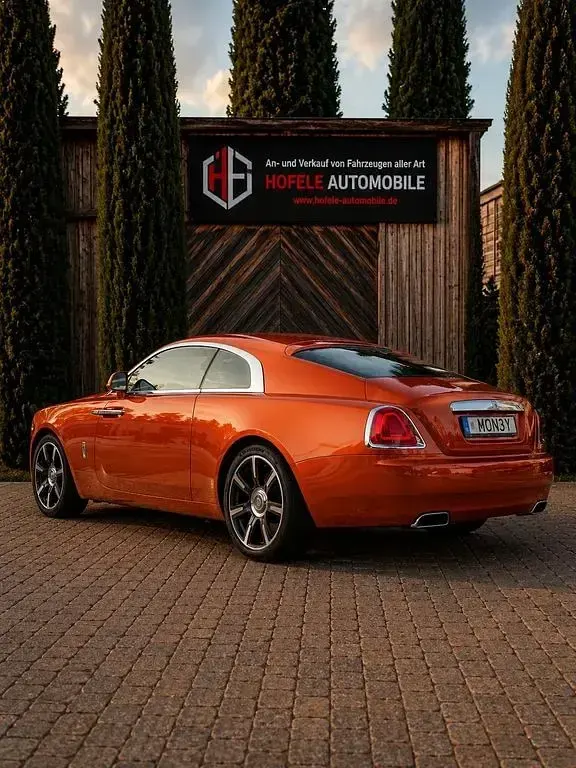 Gebraucht Rolls Royce Wraith 632 PS (464 kW) 2017 Orange Coupé