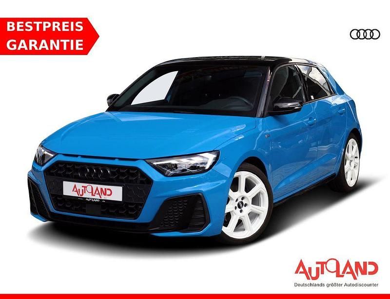Blau Gebraucht 2020 Audi A1 Sportback S-Line Kleinwagen | 21.950 € (Teuer) - Bild 1/4
