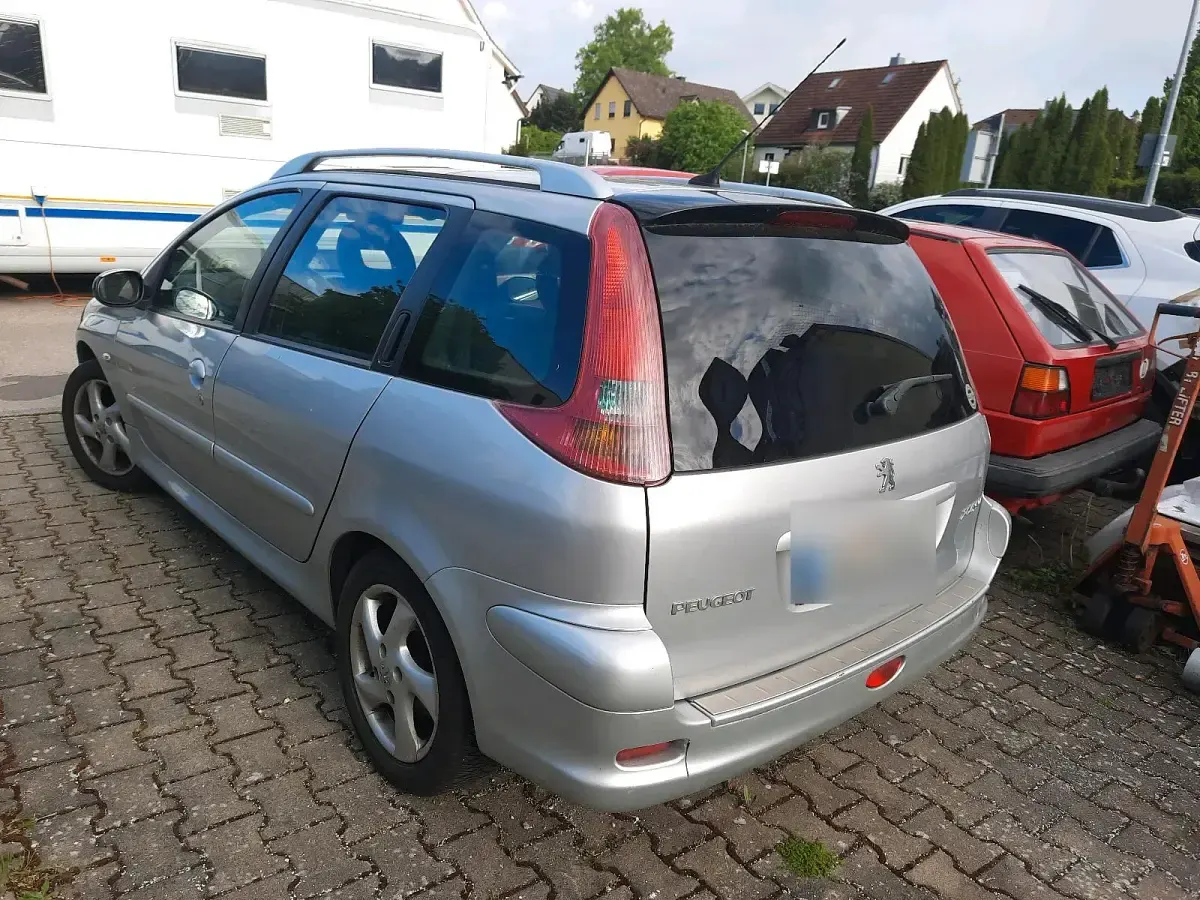 Gebraucht Peugeot 206 88 PS (64 kW) 2005 Silber Kombi