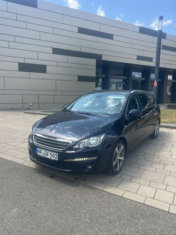 Schwarz Gebraucht 2015 Peugeot 308 Style Kombi | 6.999 € (Superpreis) - Bild 1/4
