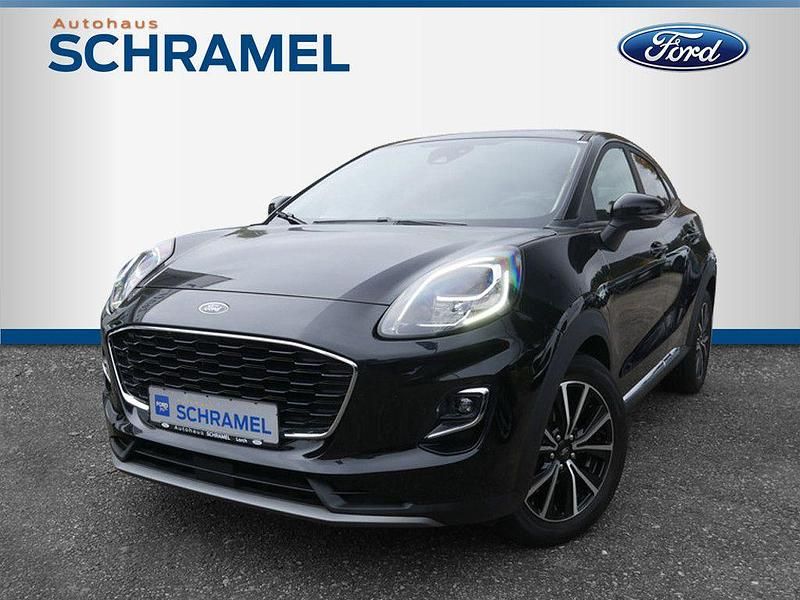Schwarz Gebraucht 2021 Ford Puma Gen-E Titanium SUV | 17.550 € (Guter Preis) - Bild 1/4