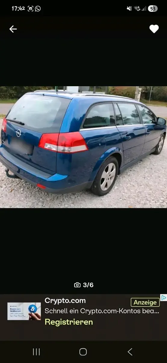 Gebraucht Opel Vectra 122 PS (89 kW) 2004 Blau Kombi
