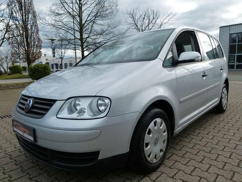 Gebraucht VW Touran Conceptline 105 PS (77 kW) 2006 Silber Van / Kleinbus