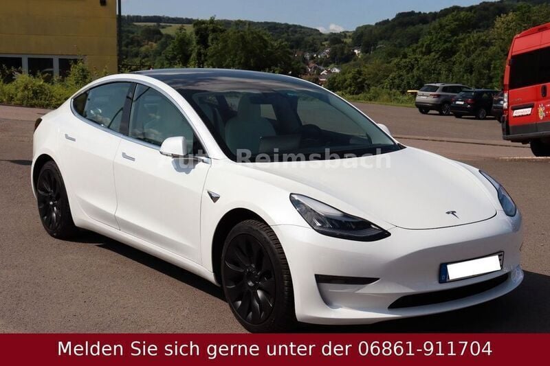 Occasion Tesla Model 3 Long Range AWD 366 kW (498 ch) 2019 Blanc Berline