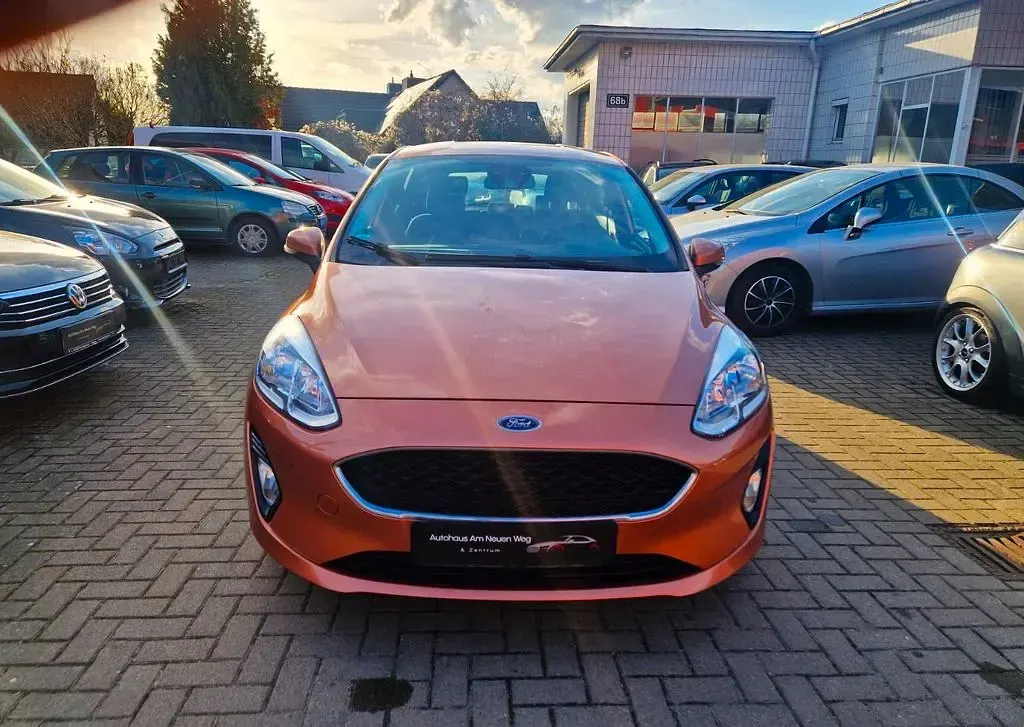 Gebraucht Ford Fiesta Titanium 86 PS (63 kW) 2018 Braun Kleinwagen