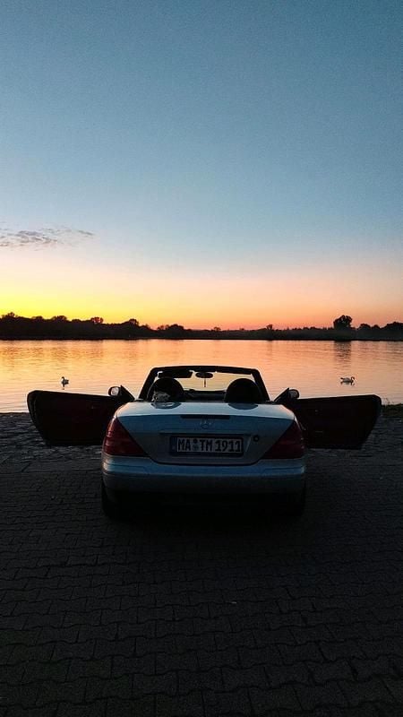 Silber Gebraucht 1997 Mercedes SLK200 Cabrio | 4.200 € (Fairer Preis) - Bild 1/4