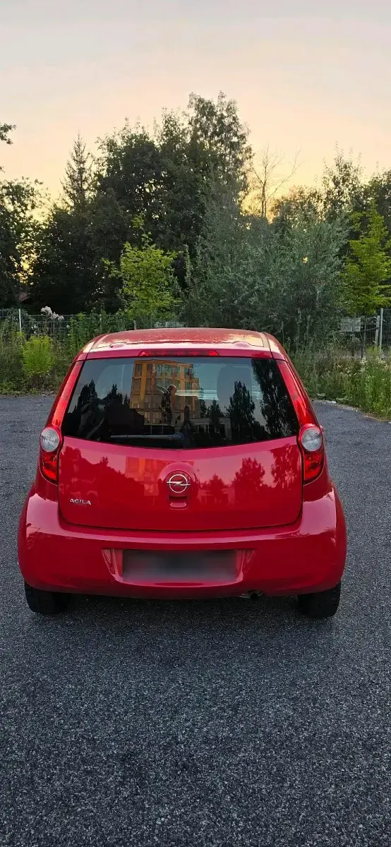 Gebraucht Opel Agila 70 PS (51 kW) 2008 Rot Kleinwagen
