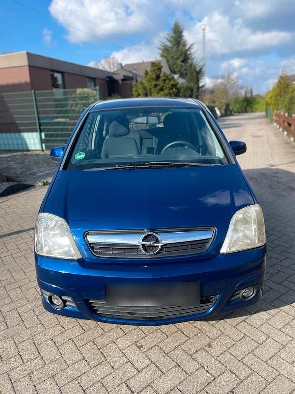 Gebraucht Opel Meriva 105 PS (77 kW) 2008 Blau Van / Kleinbus
