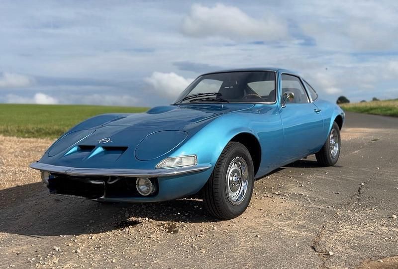 Blau Gebraucht 1969 Opel GT Coupé | 16.500 € - Bild 1/4