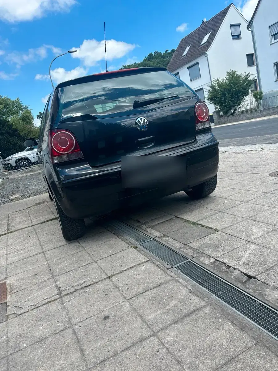 Gebraucht VW Polo 69 PS (50 kW) 2008 Schwarz Kleinwagen