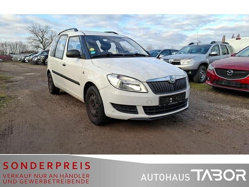 Gebraucht Skoda Roomster Plus Edition 75 PS (55 kW) 2012 Bila candy/candyweiss Van / Kleinbus