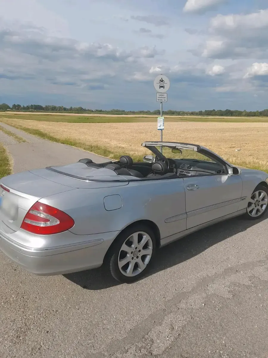 Gebraucht Mercedes SLK200 163 PS (119 kW) 2003 Silber Cabrio