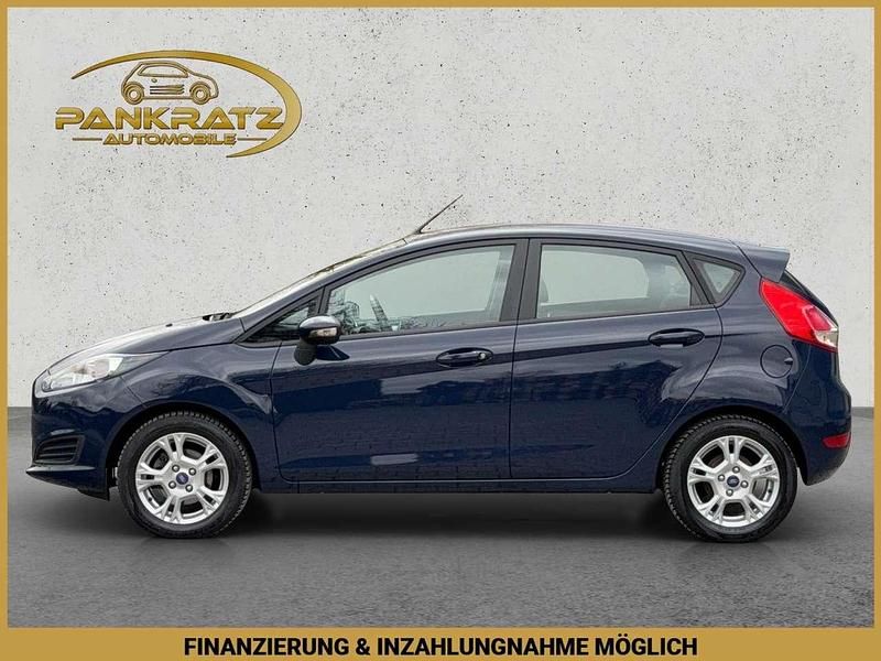 Gebraucht Ford Fiesta SYNC Edition 80 PS (58 kW) 2014 Blau Kleinwagen