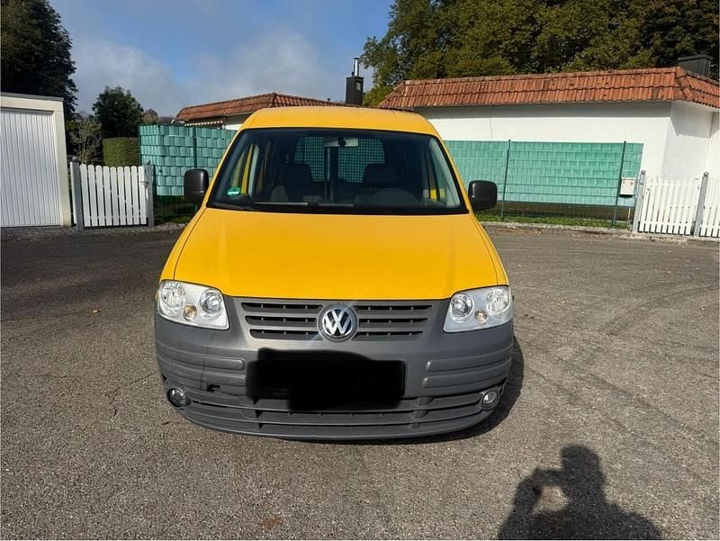 Gebraucht VW Caddy 69 PS (50 kW) 2007 Gelb Van / Kleinbus