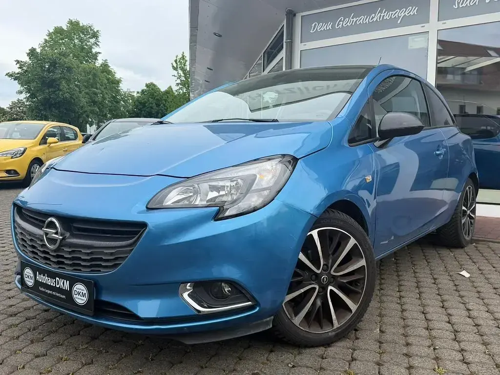 Usado Opel Corsa Color Edition 69 CV (50 kW) 2017 Azul Utilitario