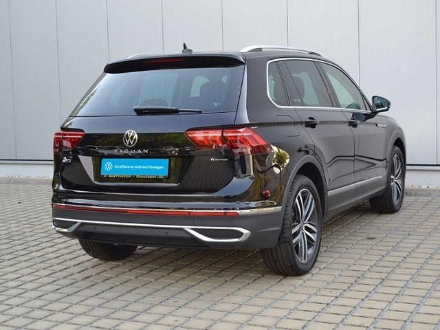 Gebraucht VW Tiguan Elegance 200 PS (147 kW) 2021 Schwarz schwarz (deep black perleffekt) metallic SUV