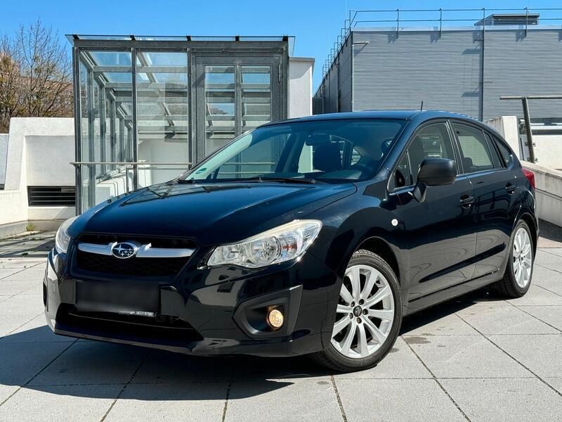 Schwarz Gebraucht 2013 Subaru Impreza Active Limousine | 4.500 € - Bild 1/4