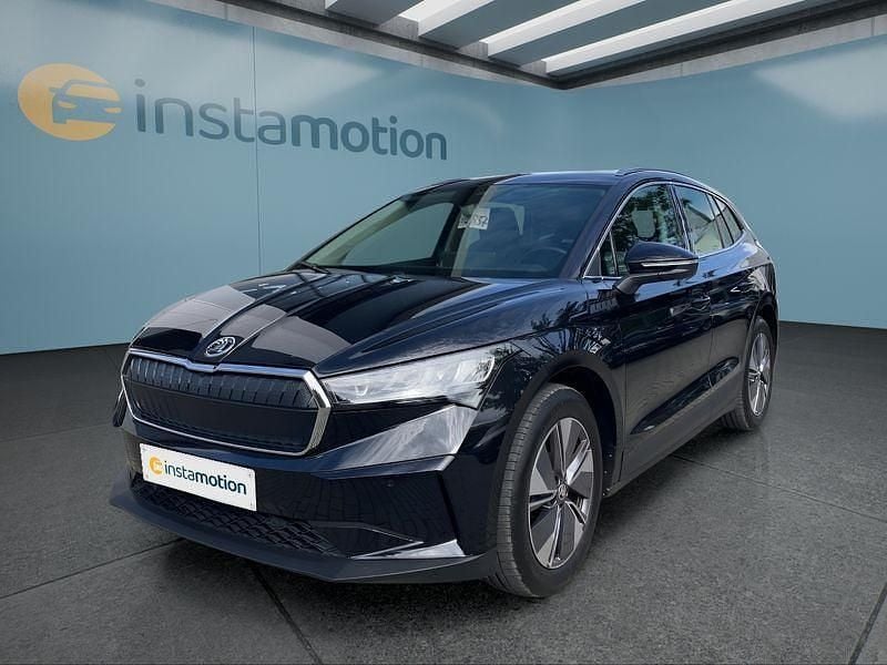 Schwarz Gebraucht 2021 Skoda Enyaq iV Loft SUV | 24.649 € (Fairer Preis) - Bild 1/4