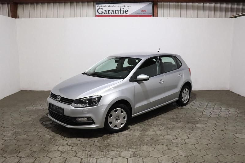 Gebraucht VW Polo Trendline 60 PS (44 kW) 2015 Silber Kleinwagen