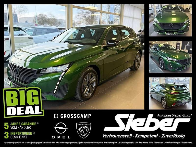 Lackierung olivgrün/typ aussen Gebraucht 2023 Peugeot 308 Active Limousine | 17.990 € (Superpreis) - Bild 1/4