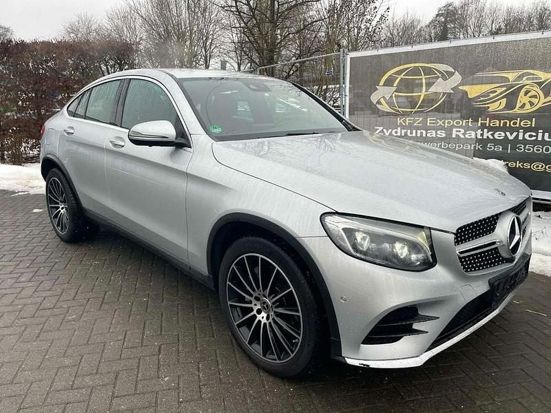 Silber Gebraucht 2017 Mercedes GLC250 Coupé | 26.950 € (Superpreis) - Bild 1/4