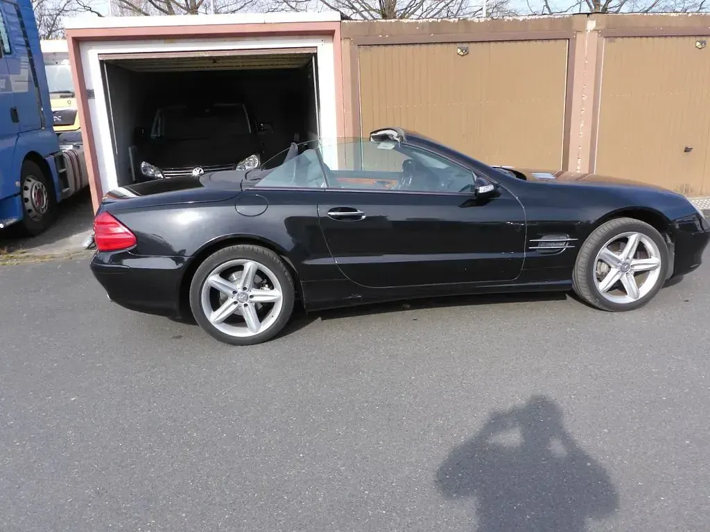 Gebraucht Mercedes SL350 245 PS (180 kW) 2003 Schwarz Cabrio