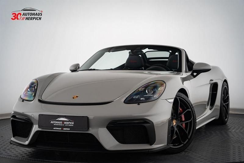 Kreide Gebraucht 2020 Porsche Boxster Spyder Cabrio | 104.718 € (Teuer) - Bild 1/4