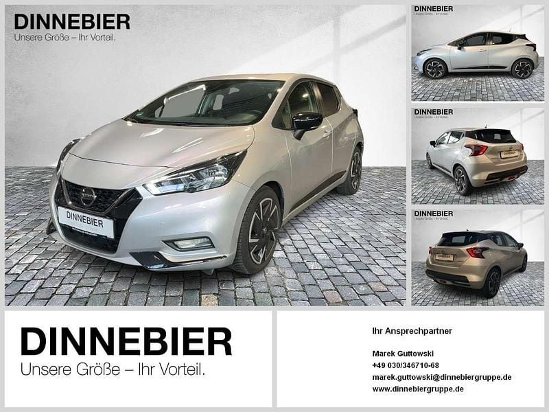 Silber Gebraucht 2023 Nissan Micra Kleinwagen | 17.489 € (Fairer Preis) - Bild 1/4